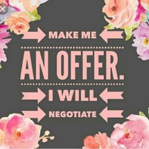 I’m open to any offer ❤️